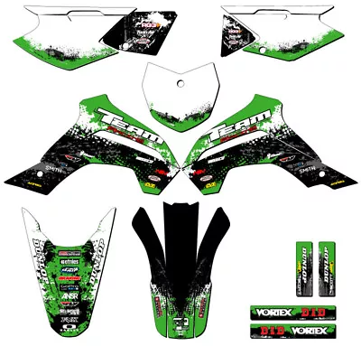 2019 2020 Kawasaki Klx 140g Graphics Kit Decals Deco Stickers Klx140g Motorrad • £49.39