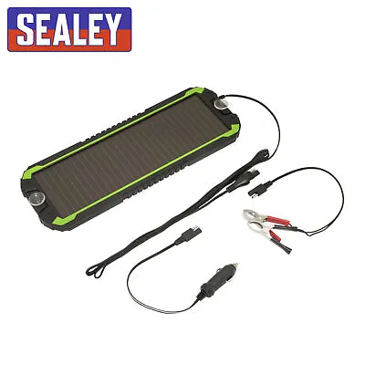£24.99 • Buy Sealey SPP01 12V Solar Powered Car Caravan Camper Battery Charger Panel 1.5W