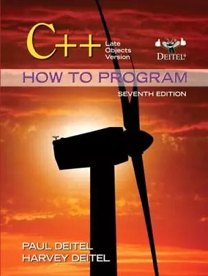 C++ How To Program: Late Objects Version [With Access Code] • $54.21