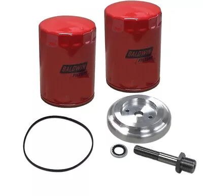 Spin On Oil Filter Adapter / Conversion Kit For IH Farmall M MTA MV Tractor • $126