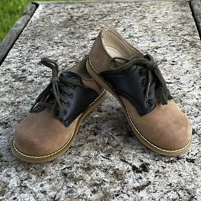 $19.90 • Buy Willits Oxford Shoes Children’s Chris Saddle Brown Lace Up Kids Size 8.5 D