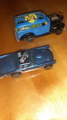 Vintage Hotwheels.  1979 Wild Waves And 1977 Thunderbird. • $29.99