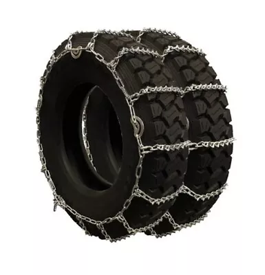 Titan Truck V-Bar Link Tire Chains Dual CAM On Road Ice/Snow 5.5mm 235/75-15 • $611.85