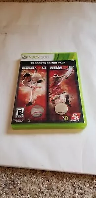 2K Sports Combo Pack: Major League Baseball 2K12/NBA 2K12 (Xbox 360) - Tested • $0.99