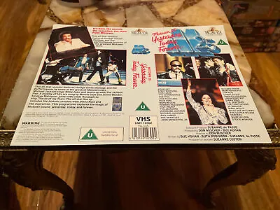 Motown 25 : Yesterday Today Forever Mgm Home Video Vhs Sleeve Only • £4.99