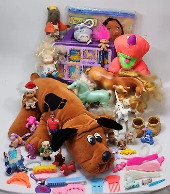 Vintage Girls Toy Lot L 1980s 1990s Care Bears Pound Puppy Breyer Dapples • $29.99