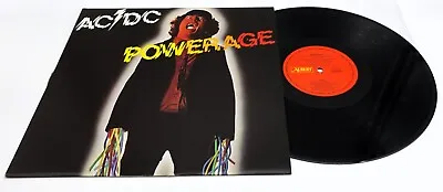 AC/DC Powerage Vinyl LP Record Alberts MAXICUT Aussie 1983 Red Label Press NM • $335