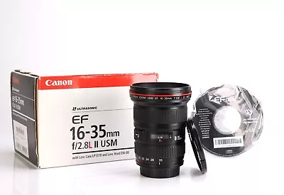 Canon EF 16-35mm F2.8 L USM II Mark II Wide Angle AF Zoom Lens Boxed EOS DSLRs • £449.99