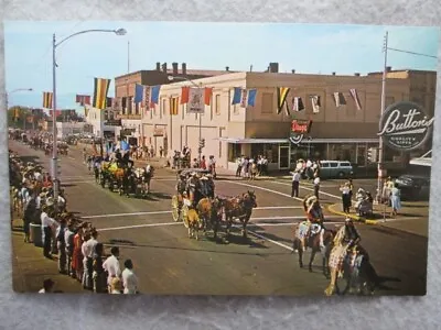 Vintage Ellensburg Washington Rodeo Parade Labor Day Weekend Postcard • $5.65