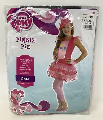 Amscan My Little Pony Pinkie Pie 5pc Costume CHILD XL 14-16 • $23.79