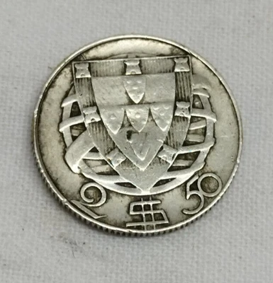 $125 • Buy Coin 2.5 Escudos 1937, Portuguese Republic