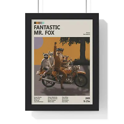 Fantastic Mr. Fox Wes Anderson Vintage Movie Print Movie Poster Film Poster • £14.99