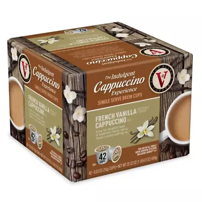 French Vanilla Flavored Cappuccino Mix Single Serve K-Cup Pods For Keurig K-Cup  • $26.41