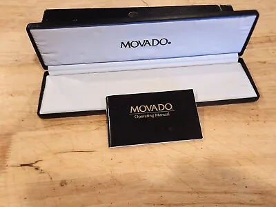 Movado Wristwatch Watch Case And Box Only • $6.99