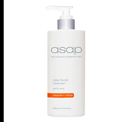 ASAP Daily Facial Cleanser 300ml With AHA & White Tea Oil Free & Removes Make Up • $54.90