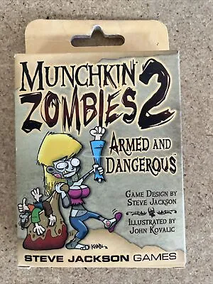 Munchkin Zombies 2 Armed And Dangerous *NEW* Steve Jackson Games • $10