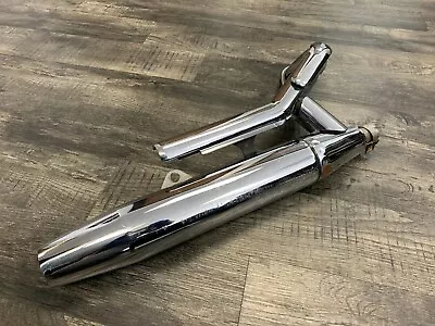 $149.99 • Buy Yamaha 1998-2005 XVS650 650 VSTAR OEM Lower Muffler Exhaust Slip On Pipe #71
