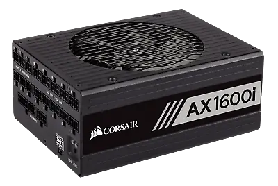 Corsair 1600W Ax1600i PSU Digital 80 Plus Titanium Full Modular ATX Power Supply • £599