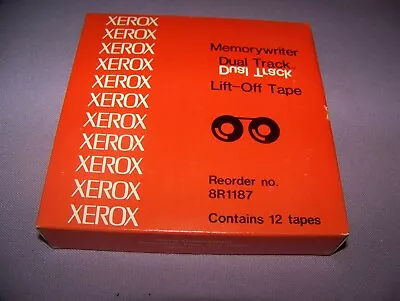 12-pak XEROX MEMORYWRITER 645S Typewriter LIFT-OFF TAPES-SEE ALL THESE FIT BELOW • $4.99