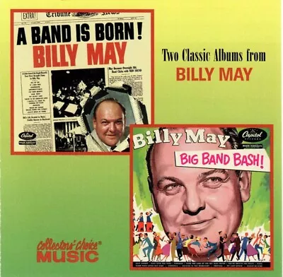 Billy May-a Band Is Born/big Band Bash Cd (24 Songs Total) • $5.99