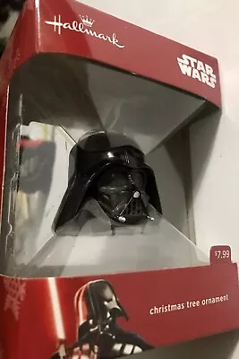 New Hallmark Star Wars DARTH Vader HELMET Christmas Tree Ornament • £14.46