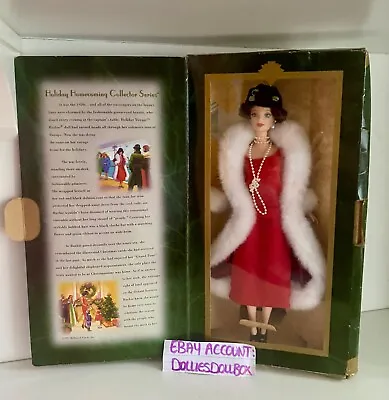 1997 Vintage Hallmark Special Edition Holiday Voyage Barbie Doll NRFB ❤️ • $74.67