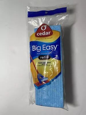 O Cedar Big Easy Flat Sponge Mop Refill Super Absorbent Sponge NEW • $13.99