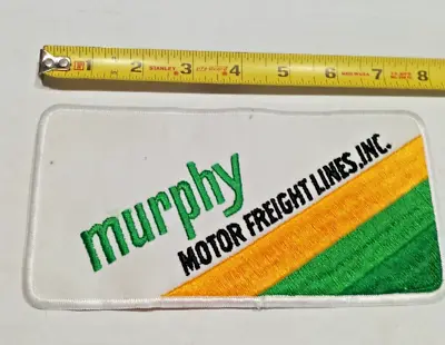 Truck Driver Trucker Patch Murphy Motor Freight   / Transportation Jacket  Patch • $16.99