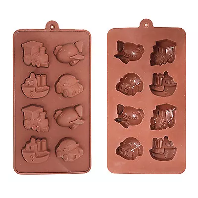 Silicone Ice Tray / Chocolate Mould For Sugarcraft / Cakes / Fun - Choose Design • £2.99