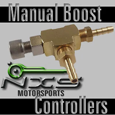 NXS MANUAL BOOST CONTROLLER 280Z TURBO WRX 240SX MBC S4 3/16 5mm Stainless Steel • $22.98