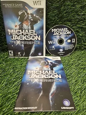 Michael Jackson: The Experience (Wii 2010) W/Manual Tested • $25
