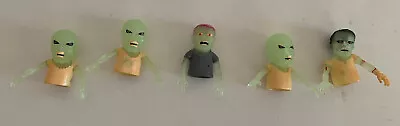 Vintage ACC Glow In Dark Zombie Rubber Finger Puppet Frankenstein LOT OF 5 • $24.99