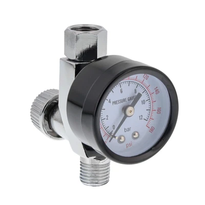 $19.99 • Buy HVLP Spray Gun AIR REGULATOR -PRESSURE GAUGE Auto Paint