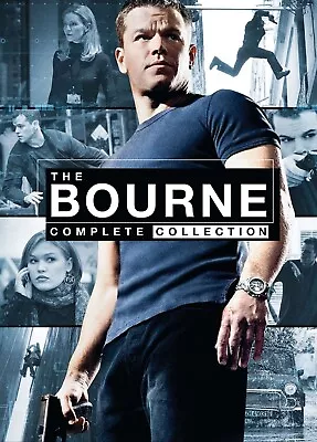 Bourne The Ultimate 5-movie Collection DVD Matt Damon NEW-Free Shipping-US • $15.59