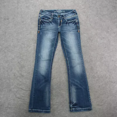 Vanity Jeans Women's 27x33 Blue Medium Wash Boot Cut Jeans • $15.99