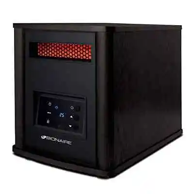Bionaire BRH7403ERE-CN Infrared 6 Quartz Console Heater 1500 Watts Brown • $84.99