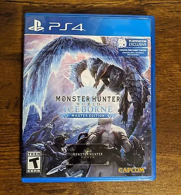 Monster Hunter World: Iceborne Master Edition - Sony PlayStation 4 New In Box • $30