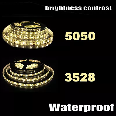 Wholesale LED Strip Lights 3528 5050 5M/10M/15M/20M RGB SMD 12V Roll Waterproof • $28.90