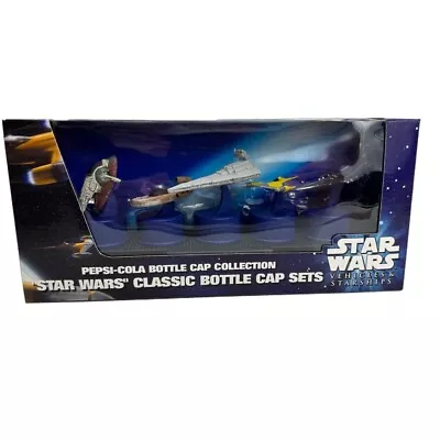 Pepsi Star Wars Classic Bottle Cap Collection In Box Vintage Figures RARE Toy • $55.30