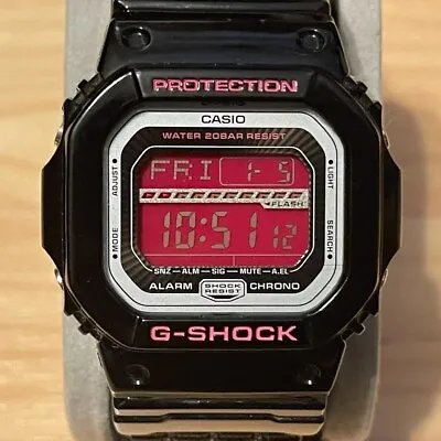 Casio G-Shock GLS-5600V-1 G-LIDE Surf Nylon Band Square Digital Surf Watch Rare • $79.99