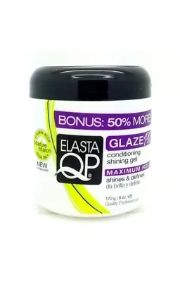 £12.99 • Buy 2x Elasta Qp Glaze Conditionig Shining Gel Maximum Hold 6oz