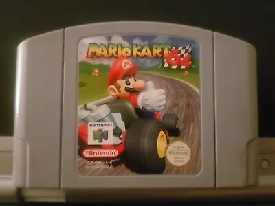 Nintendo 64 Game Mario Kart 64 Cart  *pal* • $80