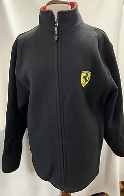 Black Fleece Ferrari Jacket Size M Vintage • £4.99