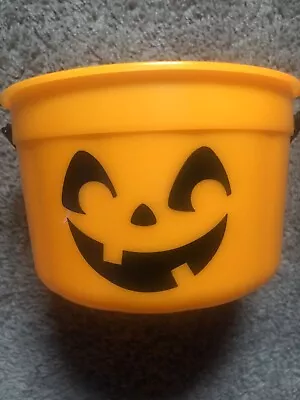 Rare VTG McDonalds Halloween Happy Meal Pumpkin Bucket (#5) 1986 • $23.96
