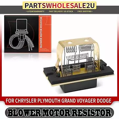 Blower Motor Resistor For Chrysler Grand Voyager 1999-2000 Town&Country Caravan • $9.79