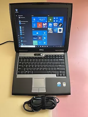 Dell Latitude D520 14  Core DUO 4GB RAM 250GB HDD SERIAL COM PORT PHONE PORT • $129