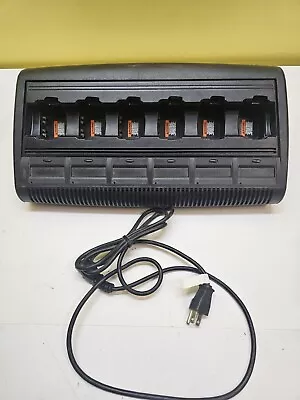 Motorola WPLN4197A Impres Six Bank Charger For HT750 HT1250 PR860 Two Way Radios • $84.99