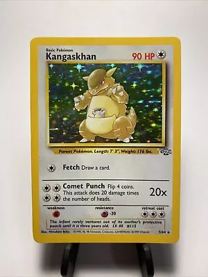 Pokémon TCG Kangaskhan Jungle 5/64 Holo Unlimited Holo Rare • $4.99