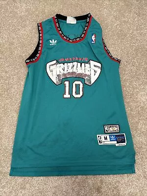 Adidas Hardwood Classics Jersey Vancouver Grizzlies #10 Bibby Teal Men’s Medium • $25