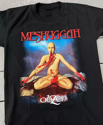 Meshuggah ObZen T-Shirt Short Sleeve Cotton Black Men Size S To 2345XL BE663 • $20.89